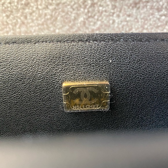 FULL SET - CHANEL Mini Rectangular Bag with Top Handle (with Champagne Gold HW) - Picture 7 of 16